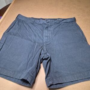 J. Crew Slate Blue Flat Front Shorts